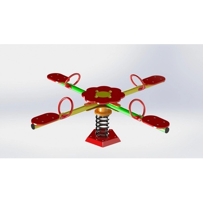 Playfactory КЛАТУШКА - ВЪРТЕЛЕЖКА quadruple ca0001 (ca0001)