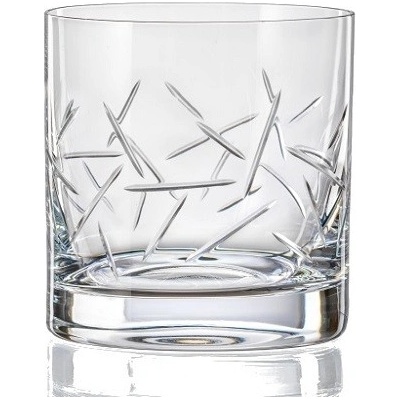 Crystalex sklenice MATTE ZIG 4 x 280 ml