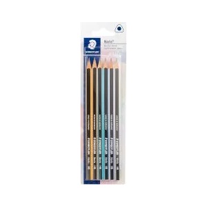 STAEDTLER Моливи Noris Pastel HB 6 броя