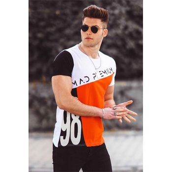 Madmext Мъжка тениска 3029 - Оранжева 285895 (285895_Многоцветен)