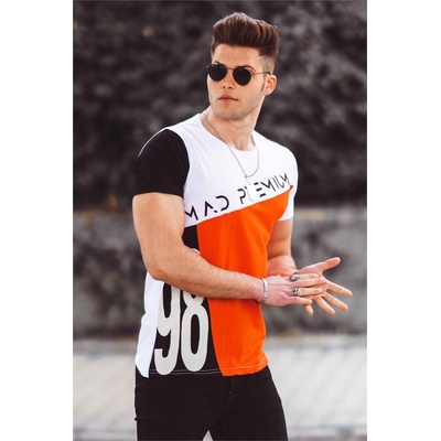 Madmext Мъжка тениска 3029 - Оранжева 285895 (285895_Многоцветен)