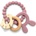 Lorelli Premium СИЛИКОНОВА ГРИЗАЛКА С БУК ЗАЙЧЕ natural deeep pink (10210850002)