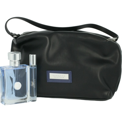 Versace Pour Homme EDT 100 ml + EDT 10 ml + kozmetická taštička darčeková sada