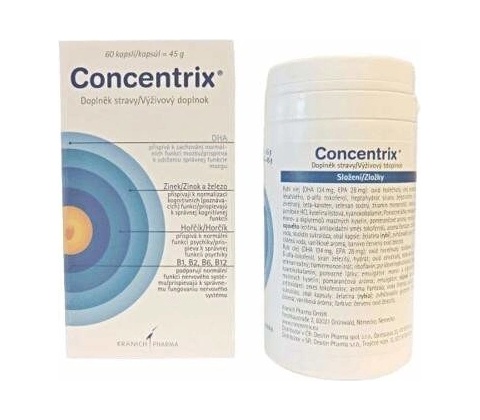 Concentrix 60 kapslí