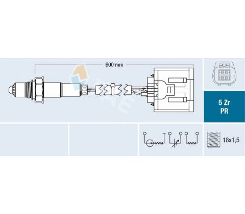 Lambda sonda FAE 75089
