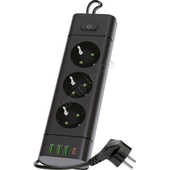 Kobi 3 Plug + 4 USB 3 m Switch (KB0584)