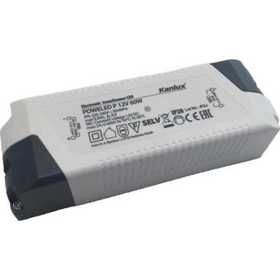 Transformátor elektronický Kanlux POWELED P 12VDC 60W 26811