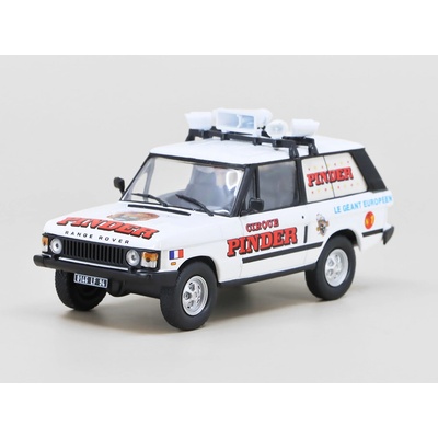 Atlas Range Rover Pinder Circus Reklamní Vozidlo časopis s modelem 1:43