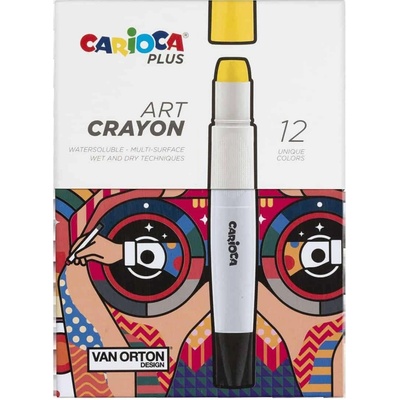 Carioca Plus voskovky Art 12 ks