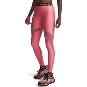 Under Armour Дамски клин Under Armour Womens HeatGear® Mesh Performance Gym Legging - Pink/Posh Pink