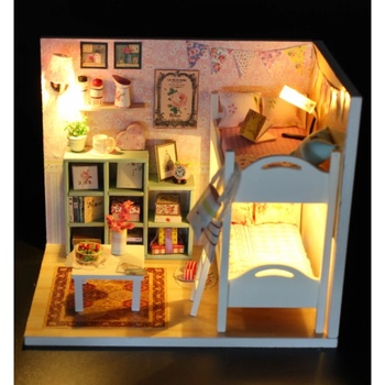 Dvěděti miniatura domečku Cherylin pokoj