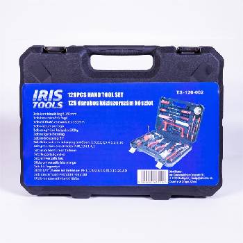 IRIS TOOLS ts-126-002 Комплект ръчни инструменти от 126 части (ts-126-002)