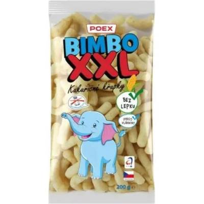 Poex kukuričné chrumky bimbo xxl 200 g