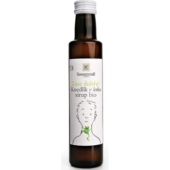 Sonnentor Knedľa v krku sirup BIO 250 ml