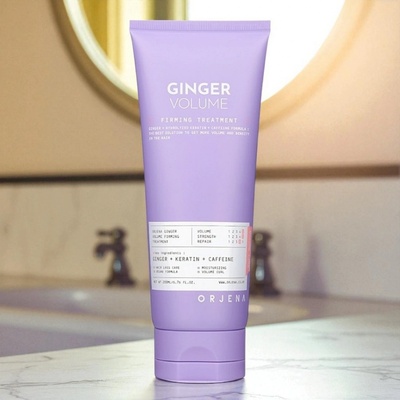 ORJENA Ginger Volume Firming Shampoo Šampon na poškozené a jemné vlasy se zázvorem 500 ml