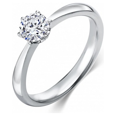 Sofia Diamonds zlatý zásnubný prsteň s diamantom DIA1E293W4