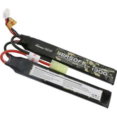 Tamiya Airsoft Gens Ace LiPo 2S 1300mAh 7,4V 2S1P 25C Mini Plug