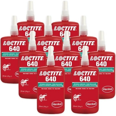 Loctite 640 upevňovanie 250 ml 10 ks
