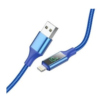 Borofone BU32 EXCLUSIVE - USB TO LIGHTNING, 2,4A, 1,2m, modrý