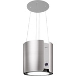 Klarstein Skyfall островна абсорбатор Ø45cm рециркулация 413m³/h LED (GCGH6-Skyfall-SV) (GCGH6-Skyfall-SV) - electronic-star