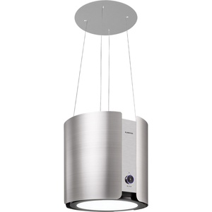 Klarstein Skyfall островна абсорбатор Ø45cm рециркулация 413m³/h LED (GCGH6-Skyfall-SV) (GCGH6-Skyfall-SV) - electronic-star