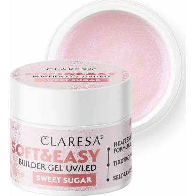 Activeshop Claresa stavební gel Soft&Easy gel sladký cukr 90 g