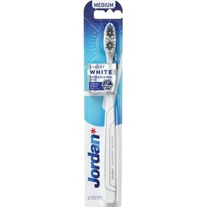 Jordan Expert White Избелваща четка за зъби, Medium, асортимент - baby