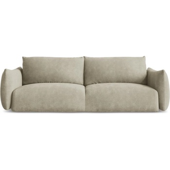makamii Бежов шенилов разтегателен диван 230 cm Leila - Makamii (LEILA_3SF_61_P1_C7)