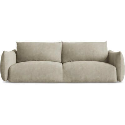 makamii Бежов шенилов разтегателен диван 230 cm Leila - Makamii (LEILA_3SF_61_P1_C7)