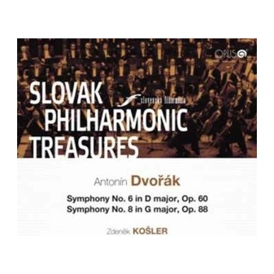 Slovenská filharmonia, Zdeněk Košler - Antonín Dvořák - Symphony No.6 In D Major, Op.60, Symphony No.8 In G Major, Op.88 CD – Hledejceny.cz