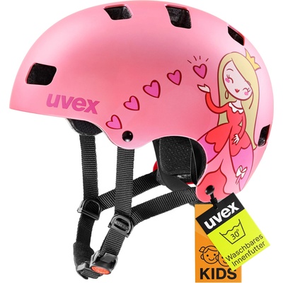 uvex Kid 3 cc - robust bicycle helmet for children - individual size adjustment - optimized ventilation - pink matt - 51-55 cm - S4149050215