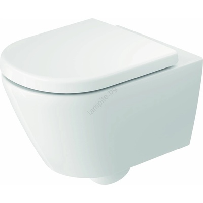 Duravit 49030900B2 - Подвесен WC с тоалетна седалка D-CODE керамика/бял гланц (DA0095)