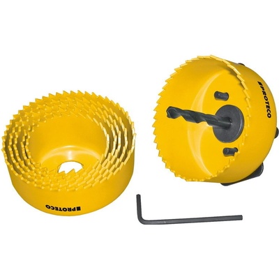 Proteco sada vykružovacích pil v kufru 44,51,57,64,67,73mm