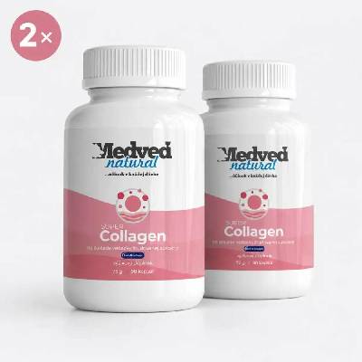Medveď Natural Super Collagen 2×90 kapslí