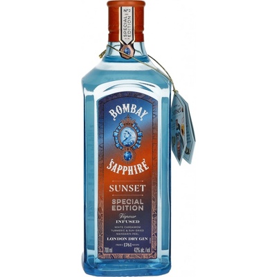 Bombay Sapphire Sunset GIN 43% 0,5 l (čistá fľaša)