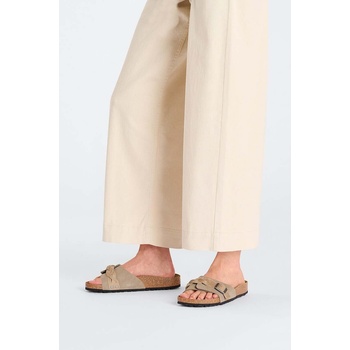 Birkenstock Велурени чехли Birkenstock Oita (1026730.Taupe)