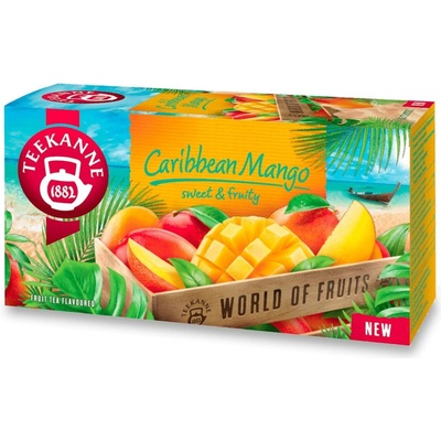 Teekanne Ovocný čaj Carribbean Mango 20 x 2,25 g