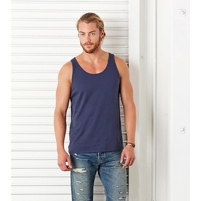 Bella Jersey tank navy