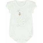 Sofija Бебешко боди с къс ръкав Sofija - Jasmina, 74 cm, екрю (5907204087088) - baby