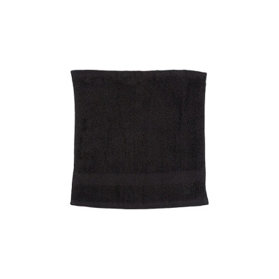 Towel City Uterák na tvár 30 x 30 cmTC001 Black