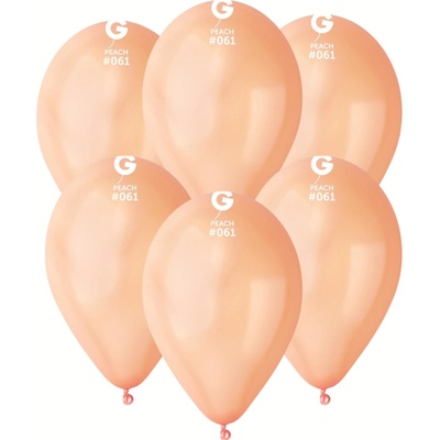 Svet balonku Balón metalický Broskyňový 26 cm