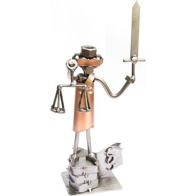 Kovová figurka Justice 25 cm