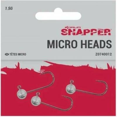 Korum Jigová hlava Snapper Micro Heads vel.4 5g 3 ks