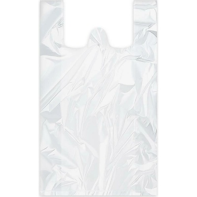 Wimex 68411 - HDPE taška 30+18 × 55 cm, 10 kg, bílá - 100 ks