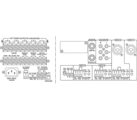 Monacor PA-5480