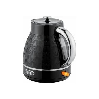 Zelmer Чайник за вода ZELMER ZCK7640, 1.7l, 2200W, черно-сребрист