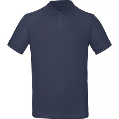 B&C Inspire polo Men piqué polo navy modrá