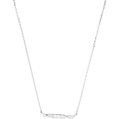 Silver Cat Elegantný strieborný náhrdelník so zirkónmi SC637