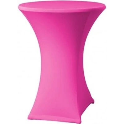 DENA Elastický poťah na stoly s doskou 70cm + čapica 180 g/m² Ružová