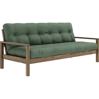 Karup design sofa KNOB natural pine z borovice olive green 756 karup carob